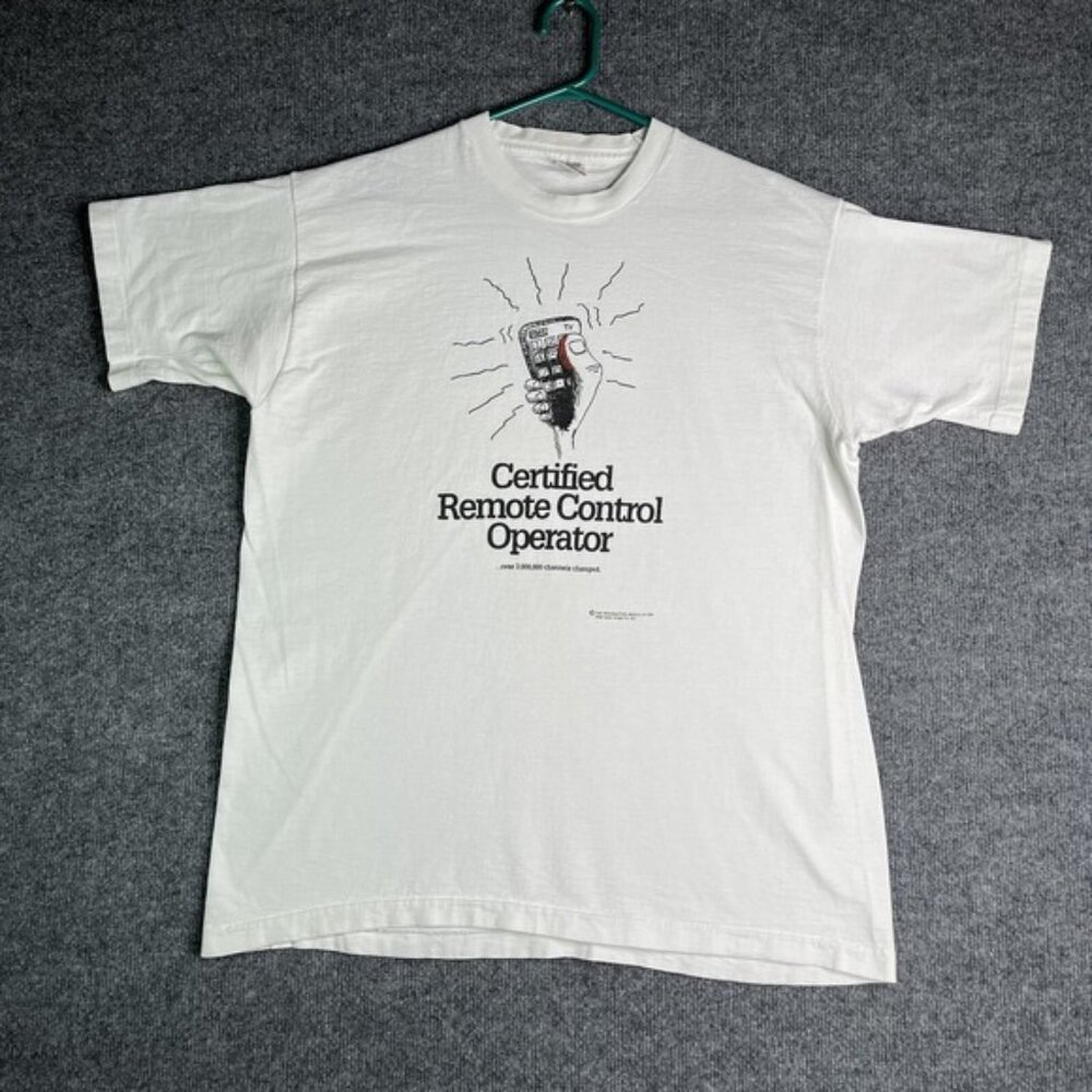 Vintage The Imagination Association Bad Habits T-shirt‎ XL Funny Single Stitch